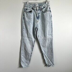 BDG Mom-high Rise Light Wash Jeans Denim Urban Outfitters